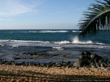 Waves crashing