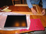 The monitor and beginnings of the frame