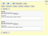 Adding files to a task