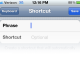iOS Shortcut Form
