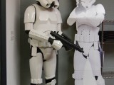 With Cardboard Cut-out