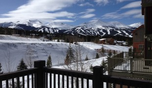 View of Breckenridge from the Deck