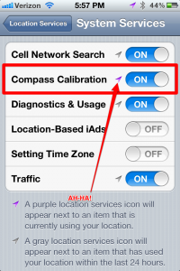 Compass Calibration