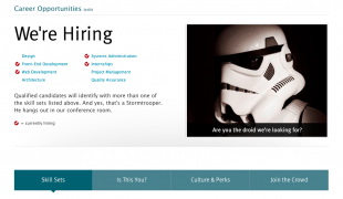 Crowd Favorite Careers Page