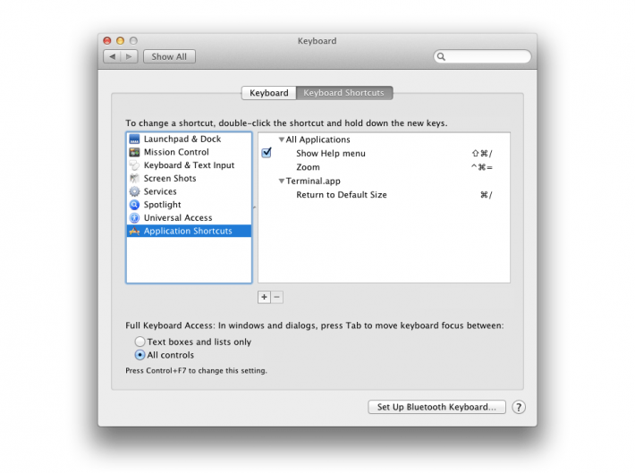 Keyboard Prefs