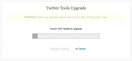 tweet-upgrade-running