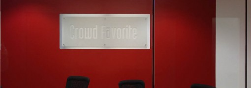 Crowd Favorite Conference Room Sign