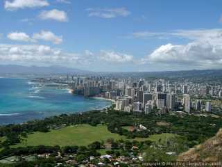 View of Waikiki from Diamondhead